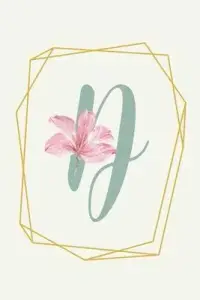 在飛比找博客來優惠-D: Floral Calligraphy Monogram