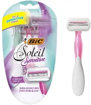 BIC Soleil Glow Razors, 3 Count