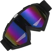 EXHUMKY Retro Style Motorcycle Goggles Windproof Helmet Goggles for Men Cycling Protective Glasses Comfort Fit for Off-road Riding