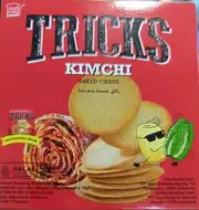 Tricks Baked Crisps Chips رقائق بطاطس محمصة Flavor Kimchi 10 Pack Packets