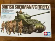 [TAMIYA] 1/35 British tank Sherman VC Firefly (with 6 dolls)