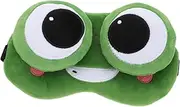 ARTSEWPLY 1Pc Cute Frog Sleeping Eye Mask with Gel Padding Light Blocking Eye Cover for Travel Home and Camping Friends and Family