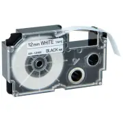 XR-12WE 12mm Black on White Label Tapes for EZ-Label Printer KL-8100 8200 7000