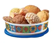 Tupperware Talavera Illumina 10.5 Cup Storage Container Mexico cookies