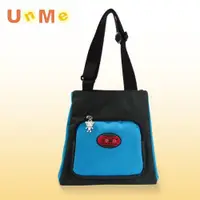 在飛比找ETMall東森購物網優惠-任-【任】UnMe 可愛輕巧餐袋／黑藍色