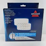 Bissell Steam Mop Pad Kit Model 1252 Soft and Scrubby Pads for Series 1132