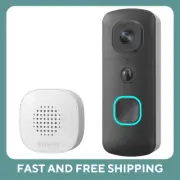 Swann EVO Wireless Video Doorbell Wi-Fi Security Camera Two-Way Audio Night Visi