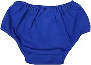 [Petitebella] Baby Girls' Dress Plain Royal Cotton Bloomer