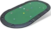 10-Player Foldable Poker Tabletop Green,Poker & Games Tables 15KG-80135
