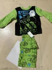 X-Box Size 4 Micro Fleece Pajamas 2-Piece Set NEW