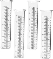 Outdoor Rain Gauge Glass Measuring Tube Scale for Accurate Rainfall Monitoring in Garden