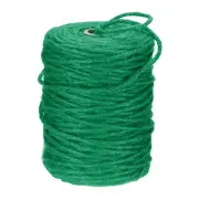 Natural Jute Twine String 328ft x 3mm Long Strong Ribbon Twine Rope Green