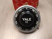 Vintage Yale 0702 Combination Safe Vault Lock with Combination and Box