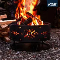 在飛比找PChome24h購物優惠-KAZMI KZM 風格圓型柴火爐