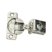 25 Grass 108 Deg 1-1/4" Overlay Soft Close Screw Compact Cabinet Hinge 04547A-15