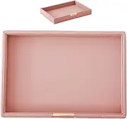 [Generic] Dresser Tray, Stylish Bathroom Valet Tray, Multifunctional Table Organizer, Coffee Table Accessories for Home, Studio