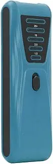 Jectse EMF Meter, Multi Purpose Magnetic Field Detector Portable High Accuracy Ensure Health for Office (Cyan)