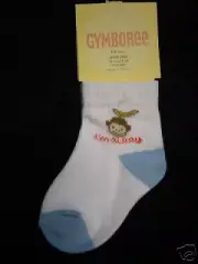NWT GYMBOREE SILLY MONKEY ISLAND SOCKS SOX 3-6 MO BOY