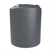 Melro Tanks 4000L Metal Grey Round 4020 Poly Water Tank