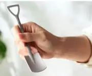 NewEDC Mini Pure Titanium Spoon Kitchen Shovel Coffee Cake Spoon Tableware