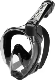 Cressi Adult Snorkeling Full Face Mask - Wide Clear View, Anti-Fog System - E...