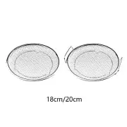 Deep Fried Drain Strainer Food Presentation Baking Sifting Tray Multipurpose