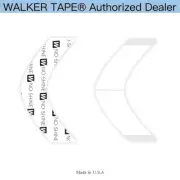 Walker No Shine A Curve Strips tape Package, Hairpiece Wig Toupee Tape, 72PCS