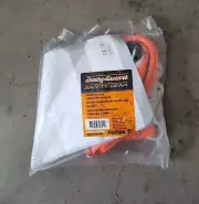 Bodyguard #1335213 6' Orange Workman ANSI Twin Leg Steel Snap Hooks