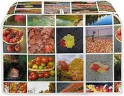 Dajingkj Autumn Scenery Toaster Cover 4-Slice Wide Slot Unique Washable Toaster Bread Maker Machine Organizers Bag Waterproof Kitchen Protector Decorative Accessories