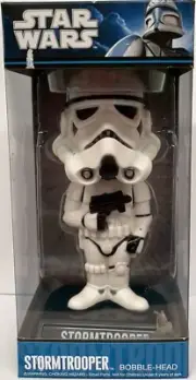 Star Wars - Stormtrooper Wacky Wobbler Bobble Head Figure NEW (box not perfect)