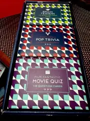 3-in-1 Trivia Set - Movie, Pop, Brain Teasers - New Sealed Package Family Game