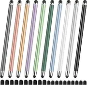 DAXINGXING 10 PCS Capacitive Stylus Pen for iPad, High Sensitivity & Precision, Suitable for All Touch Screens of iPhone/iPad/Android Tablets (10 Stylus Pen + 20 Tips)