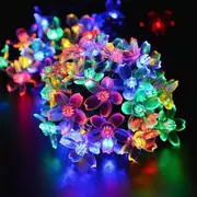 LED Snowflake String Lights Battery Powered Xmas Decor Indoor/Outdoor（6M / 10M, 40 or 80 LEDs)