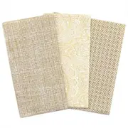 Queen B Beeswax Wraps Medium (3pk) - Naturals