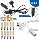 E14 Salt Lamp Power Cord Cable 1.8m Dimmer Switch Control& 7/9/10W LED Corn Bulb