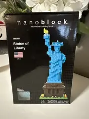 Nanoblock Statue of Liberty Micro Building Blocks NBA_002 NIB