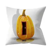 3 Pcs Halloween Series Letter Printing Throw Pillow Cover for Home Living Room Sofa Decor I_45*45cm