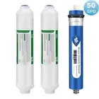 50 GPD RO Membrane Post Carbon Water Filter for Aquarium Reverse Osmosis System