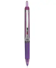 26066 Pilot Precise V5 RT Rollingball Pen, Ex Fine 0.5mm, Purple, Pack of 5