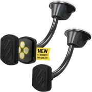 MXWDL Extra Strong MagicMount Magnetic Car Dashboard/Windshield Phone Holder 2PC