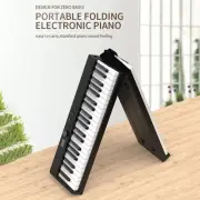 KONIX Foldable Portable Piano 88 Key Full Size Semi Weighted Keyboard PJ88