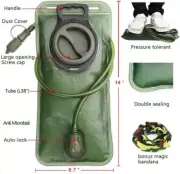 2 L Water Pack Hydration Bladder Reservoir Camel Back Replacement Running Hiking