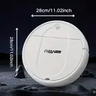 NWT ~ White 3 in 1 Cordless Everyday Robot Sweeper Mop Vacuum Cleaner Combo