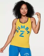 Zumba Bold Instructor Racerback - Sunny Daze Z1T000572