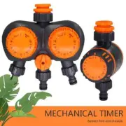 Garden Mechanical Timer 1-3 Outlet Tap Hose Sprinklers 2 Hours Controller Auto