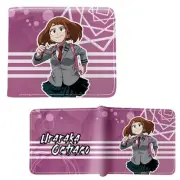 My Hero Academia Bi-Fold Wallet - OCHACO URAVITY STYLE A New (Uraraka Billfold)