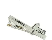 [Peanuts] PNP-TB003 Necktie Clip (Snoopy Pattern, Preciosa, Box Included), ネクタイピン スヌーピー, Brass, No Gemstone