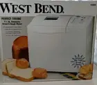 West Bend Perfect Timing Bread and Dough Maker Model 41026 White Has Box Damage