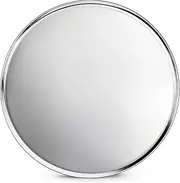 New Star Foodservice 50851 Pizza Pan/Tray, Coupe Style, Aluminum, 20", Silver