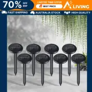 Snake Repeller 8X Ultrasonic Solar Powered Pest Control Outdoor Garden Dev -NA-8